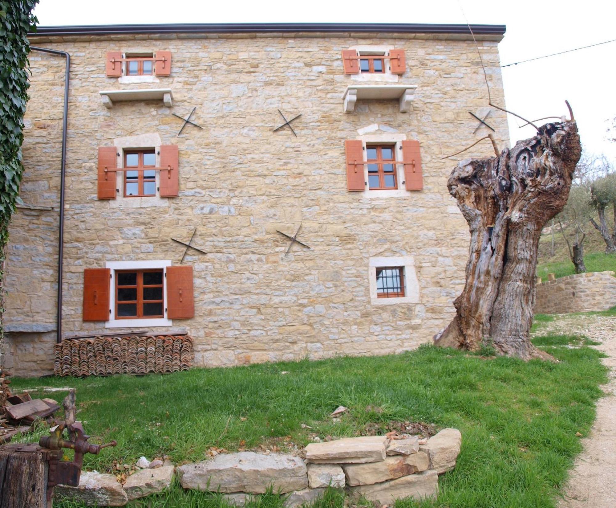 Al Merlo Olivo, Rural Istrian House Буйе Экстерьер фото
